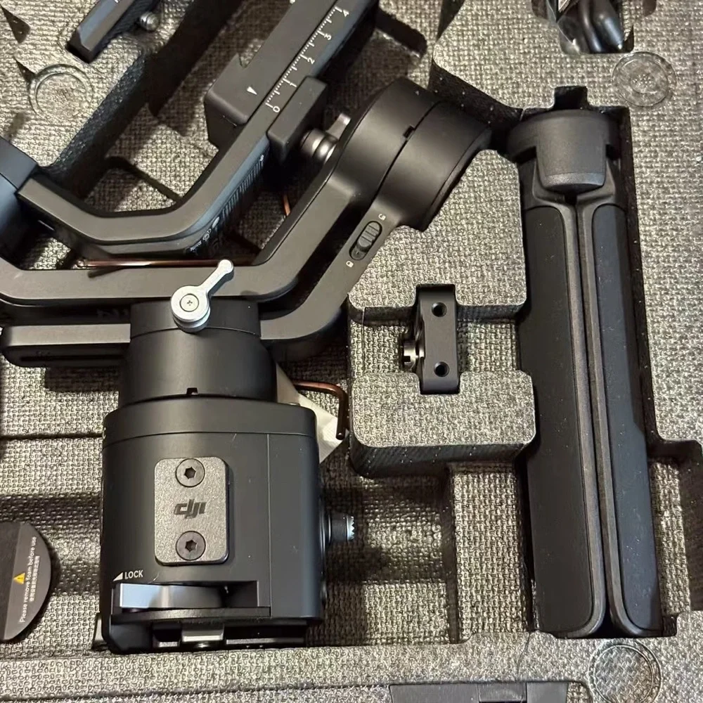DJI Black Camera Stabilizer Set in Case